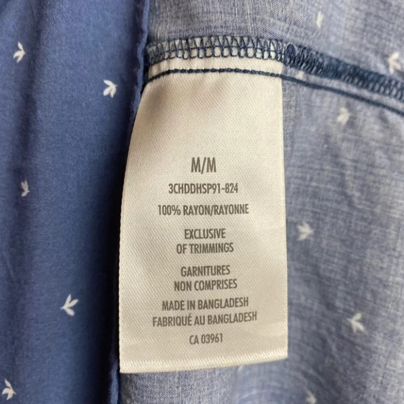 Denver Hayes Sleeveless Loose Fit High Low  Blouse - Picture 8 of 9